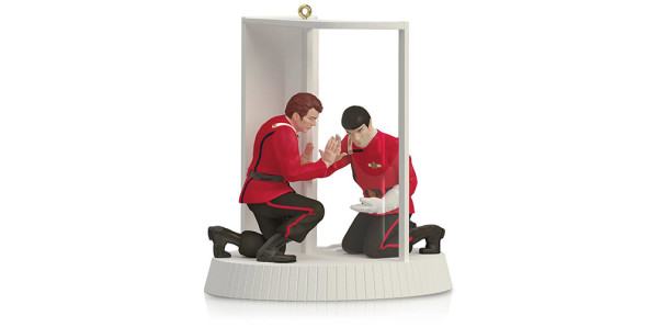 I Think I Found an Ornament to Replace the Angel on the Poison Family Christmas Tree – Spock Dying of Radiation Poisoning!
