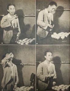 Reenact_of_the_scene_of_Teigin_incident_by_Hirasawa_Sadamichi