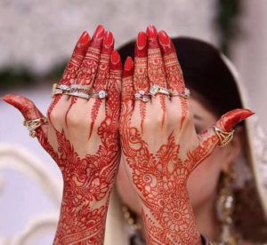 Red Henna Mehndi