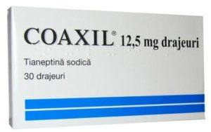 Tianeptine use prescription formulation Coaxil